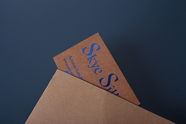 deboss custom business cards