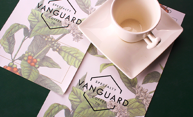 specialty vanguard coffee labels